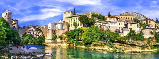 informiert im Magazin über günstige Pauschalreisen, Unterkunft mit Flug für die Reise zur Urlaubsdestination Bosnien-Herzegowina planen, vergleichen & buchen