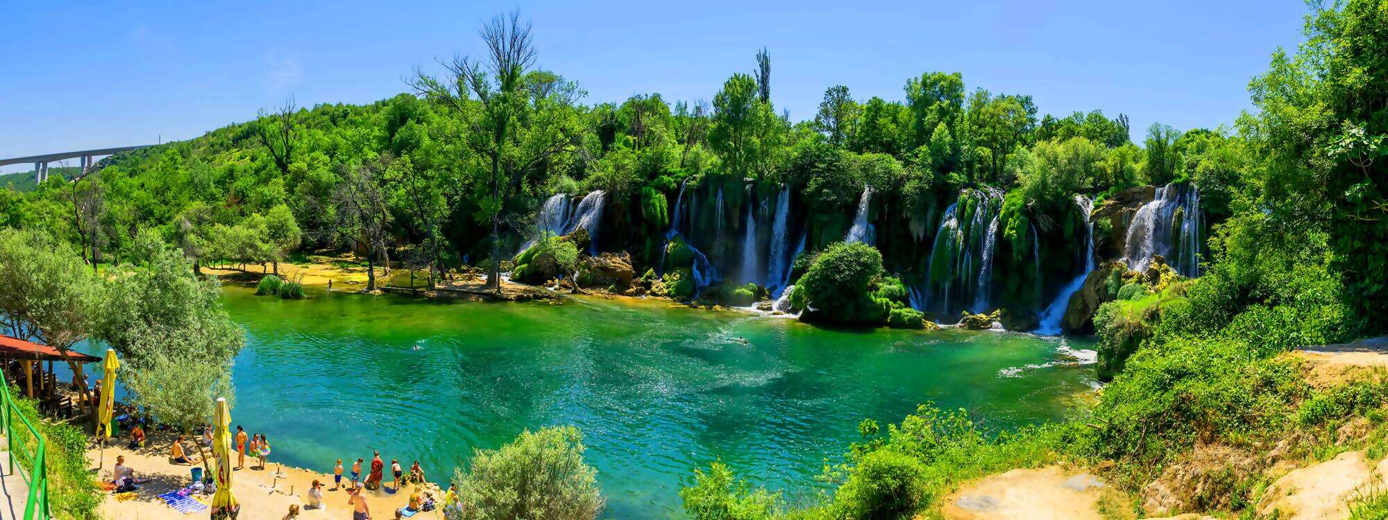 Wasserfall im Kravice Nationalpark - Bosnien-Herzegowina